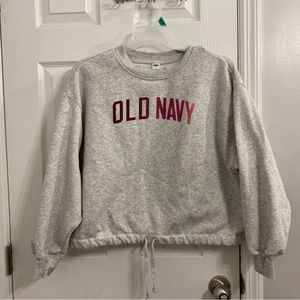 OLD NAVY, large, women’s cropped sweatshirt